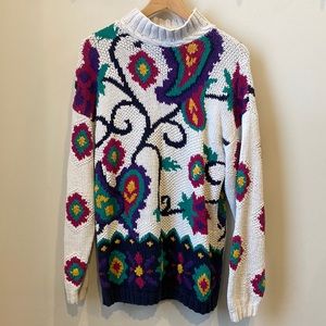 Vintage Northern Spirit Hand knit sweater
